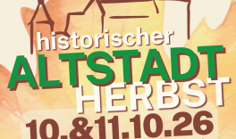 Besucht uns auf dem AltstadtHerbst in Stolberg